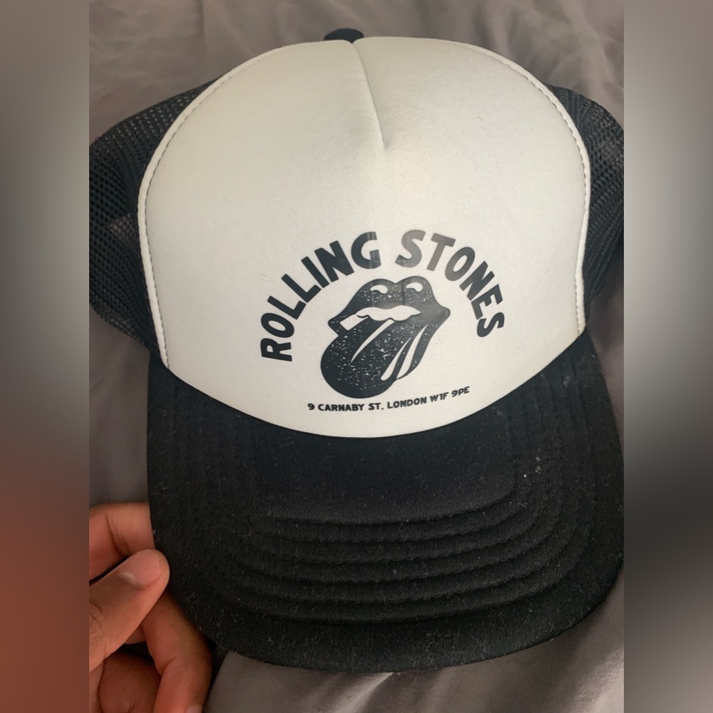 Rolling Stones trucker hat